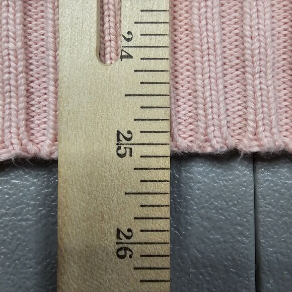 Vintage Polo Ralph Lauren Sweater Large Pink Essential Preppy Quite Academia 90s - Picture 8 of 8